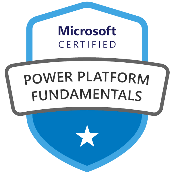 Microsoft Certified: Power Platform Fundamentals